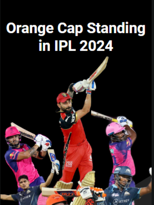 Orange Cap Standing in IPL 2024