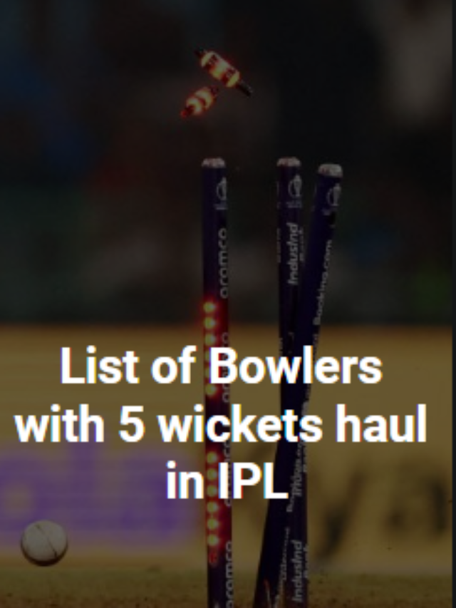 5 wickets in IPL